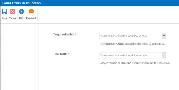 double click on the action 